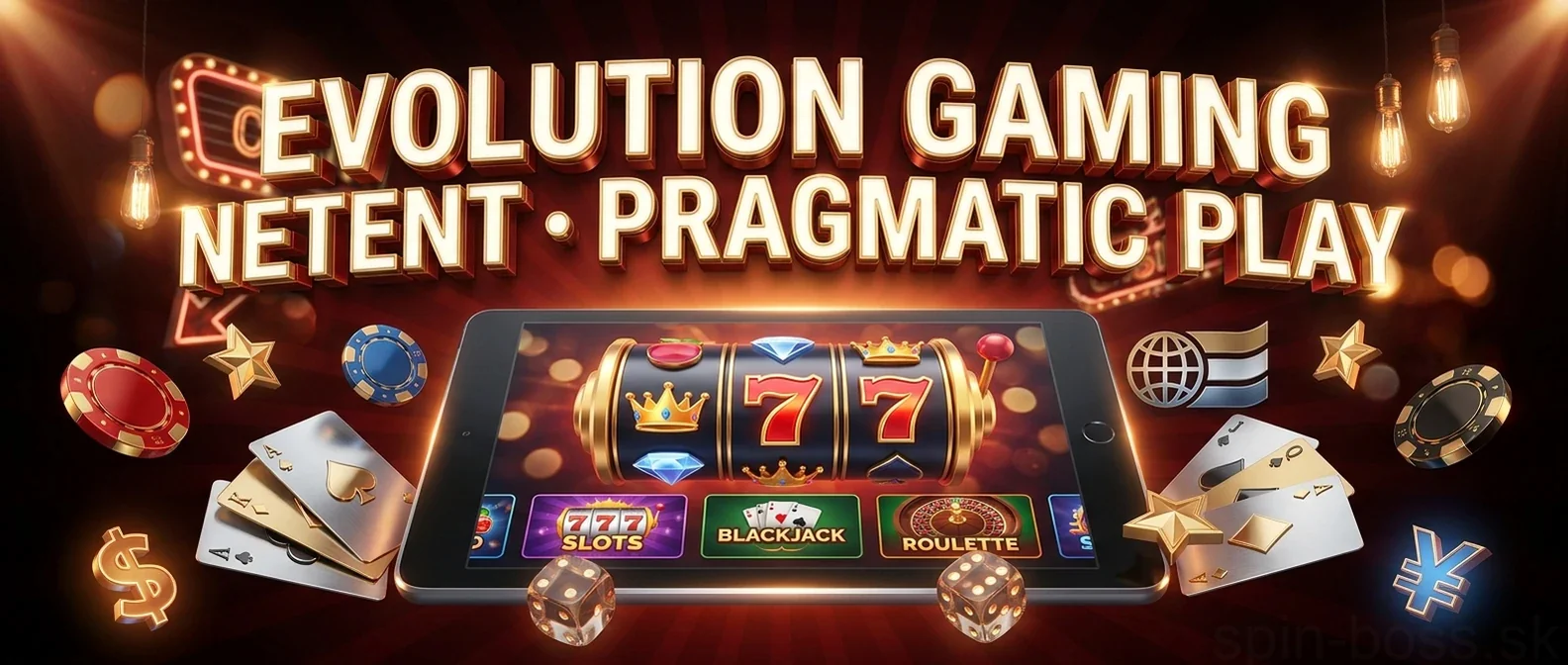 Evolution GamingNetEnt · Pragmatic Play